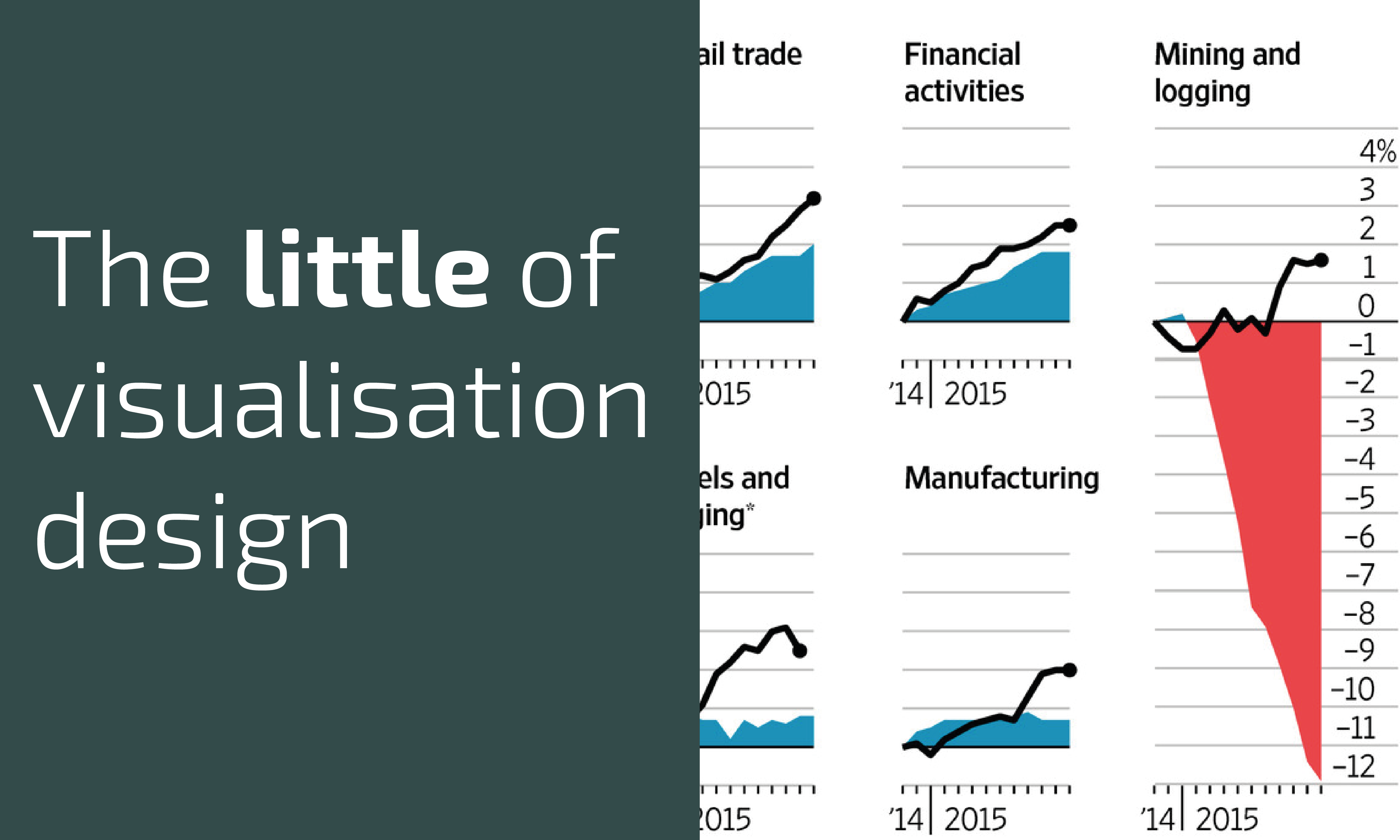 The little of visualisation design: Part 16 - Visualising Data