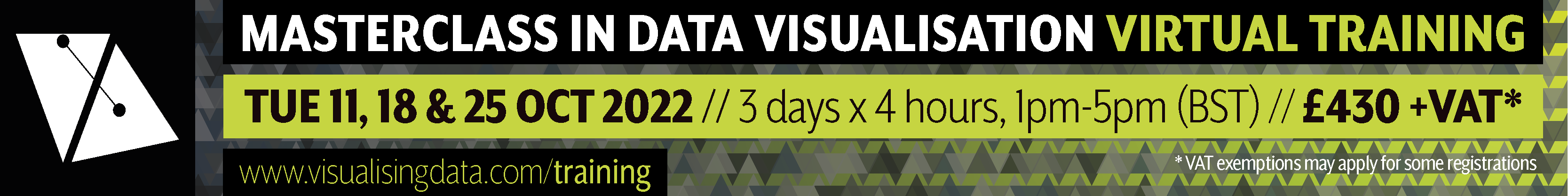 Data visualisation programmes and qualifications - Visualising Data