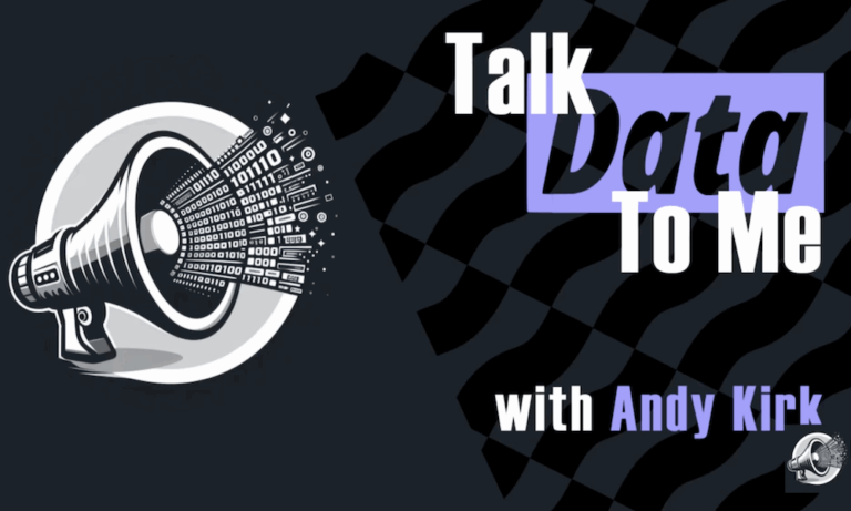 Appearance on the Talk Data To Me Podcast - Data Viz Excellence, Everywhere