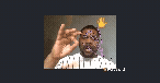 A person using computer vision to map hand gestures